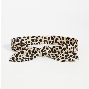 Loeffler Randall Helena Woven Bow Belt NWOT